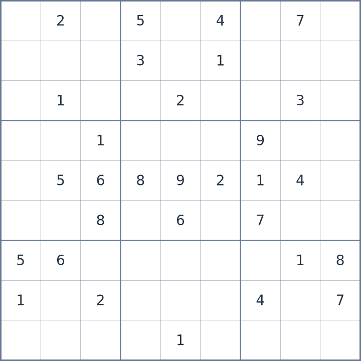 Sudoku #42026050909