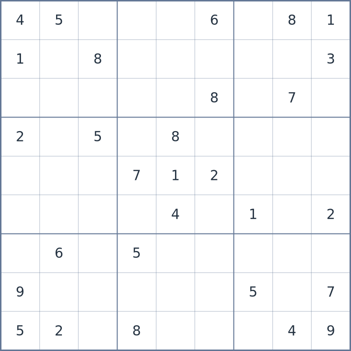 Sudoku #42026051007