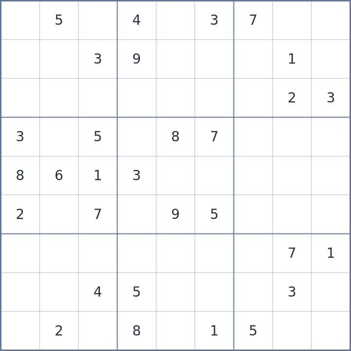 Sudoku #42026051410