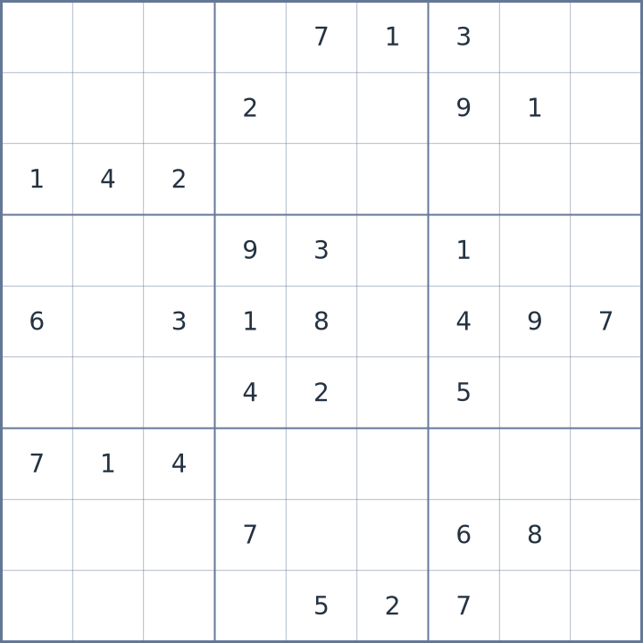 Sudoku #42026051604