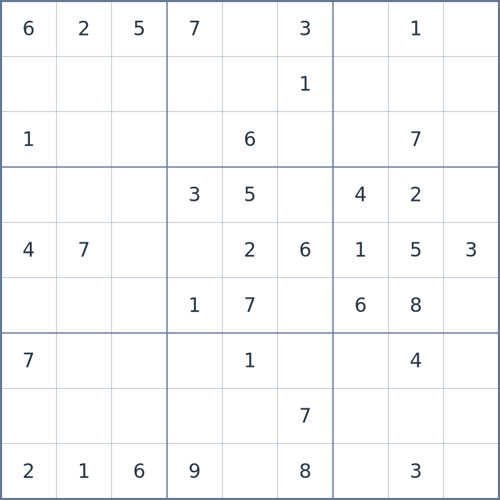 Sudoku #42026051805