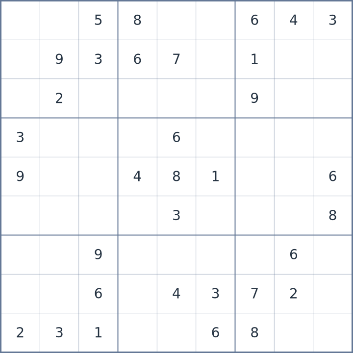 Sudoku #42026052107