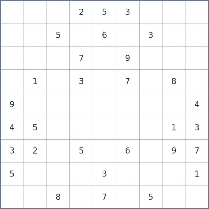 Sudoku #42026052403