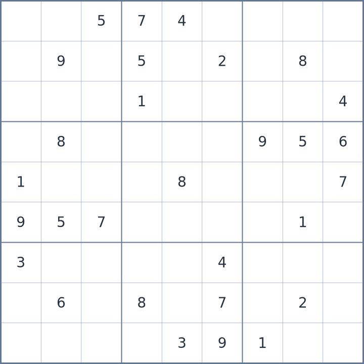Sudoku #42026052709