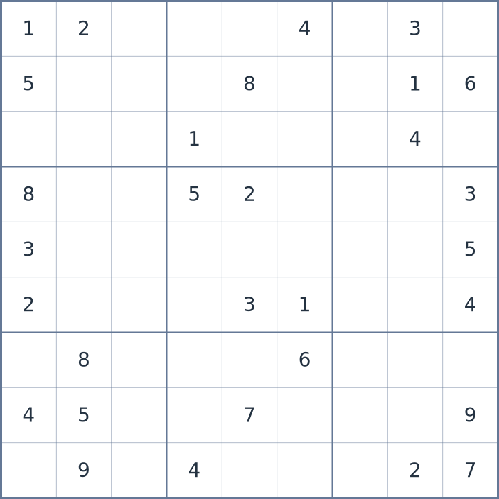 Sudoku #42026052710
