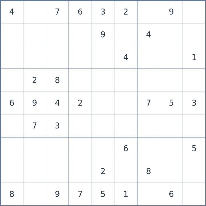 Sudoku #42026052909