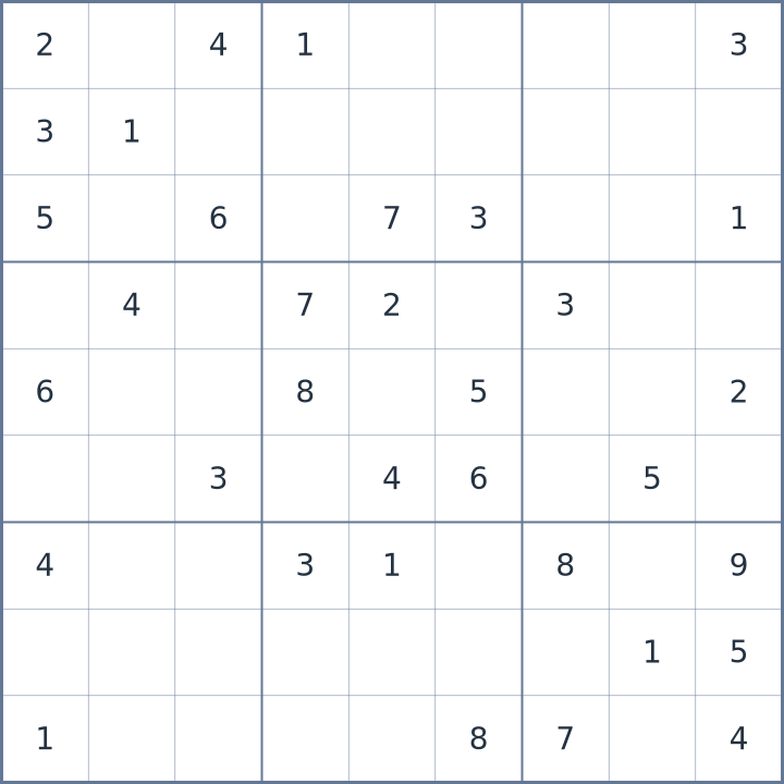 Sudoku #42026060404