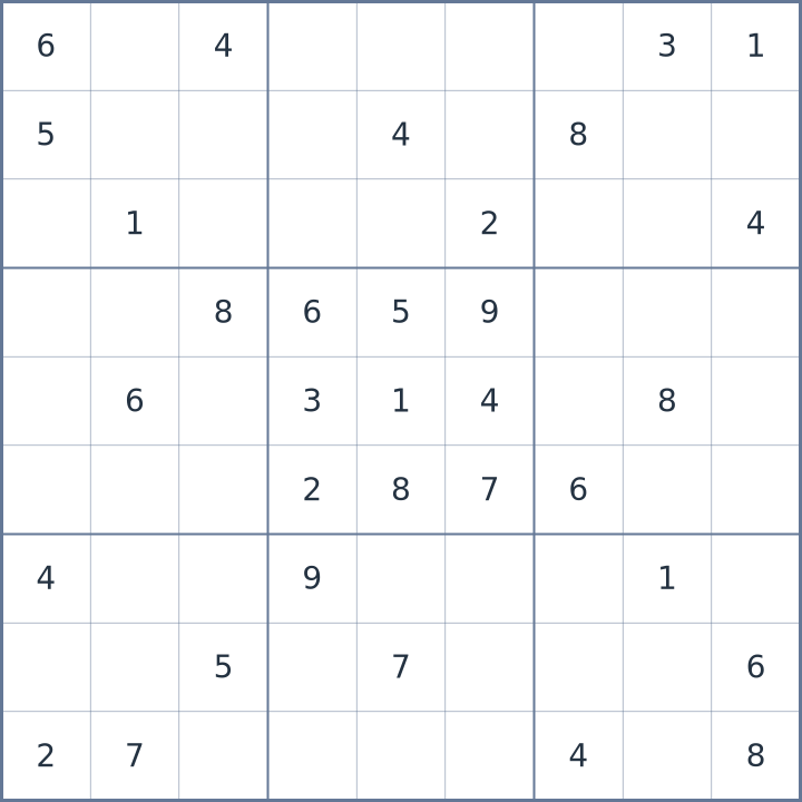 Sudoku #42026060405