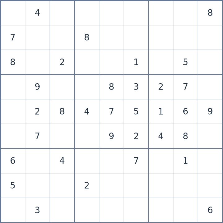 Sudoku #42026060507