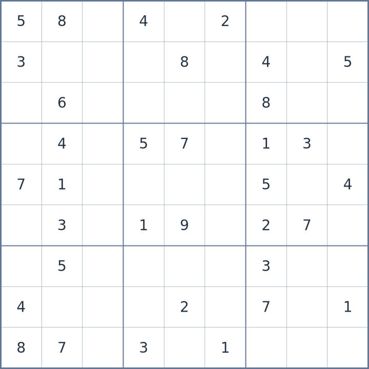 Sudoku #42026060603