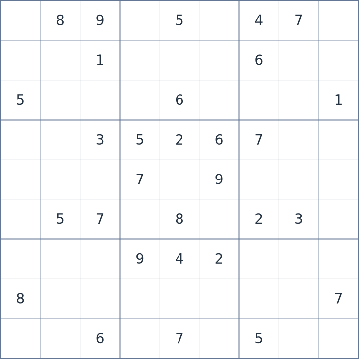 Sudoku #42026060706