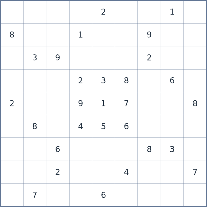 Sudoku #42026060708