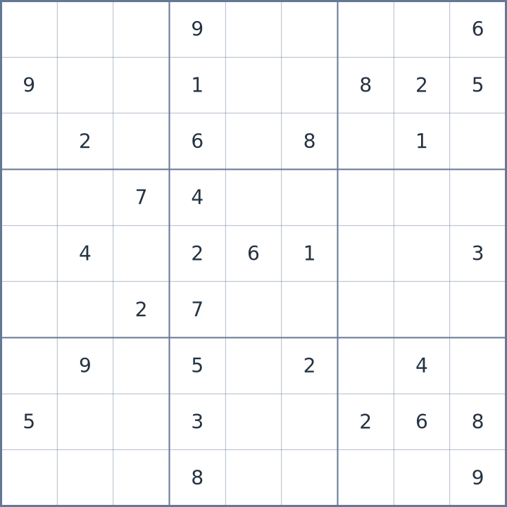 Sudoku #42026060709