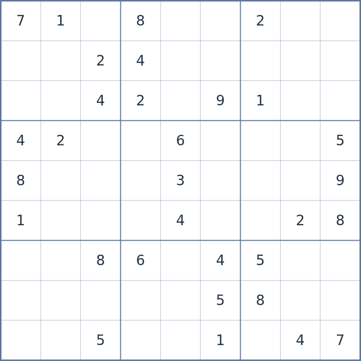 Sudoku #42026060802