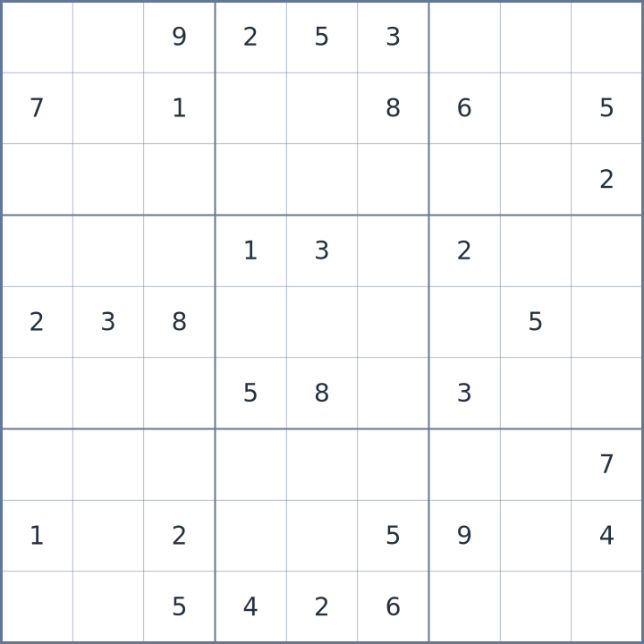 Sudoku #42026061305