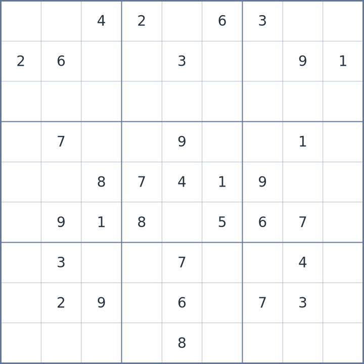 Sudoku #42026061410