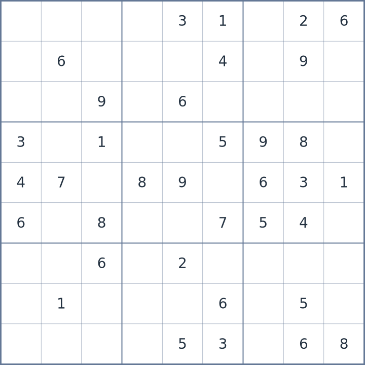 Sudoku #42026061707