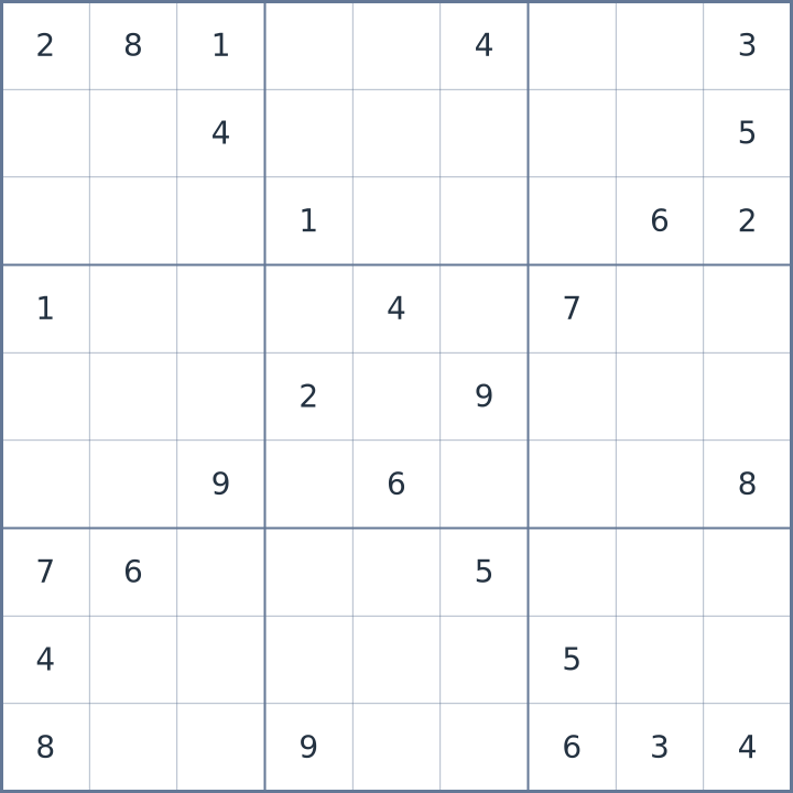 Sudoku #42026062605