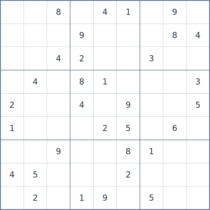 Sudoku #42026062609