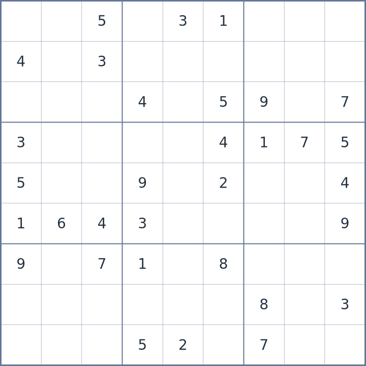 Sudoku #42026063001