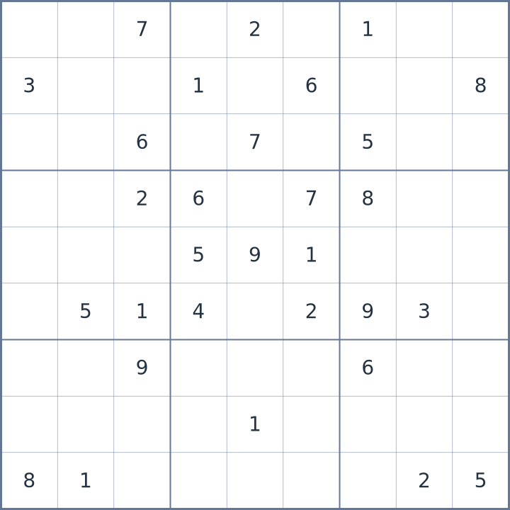 Sudoku #42026070101