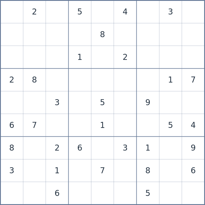 Sudoku #42026070401