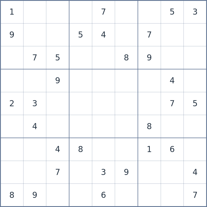 Sudoku #42026070410