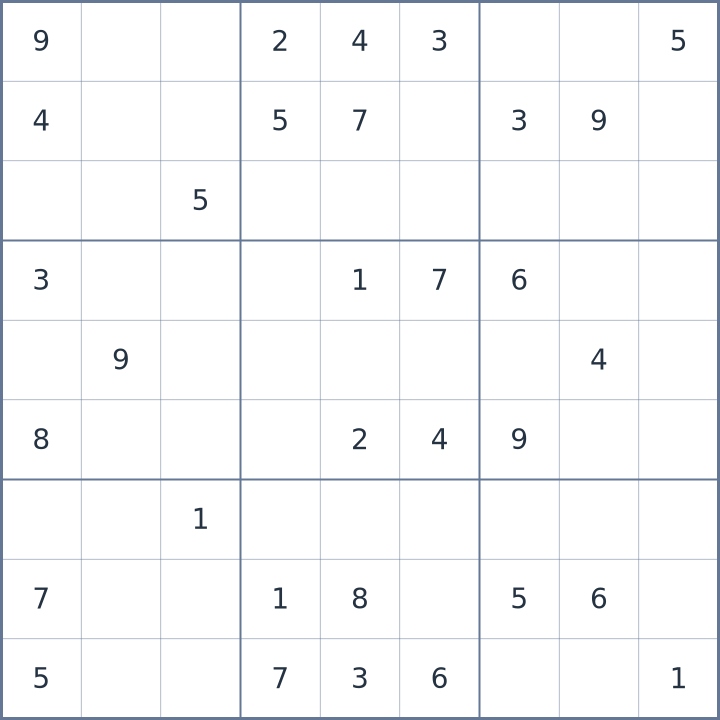Sudoku #42026070506