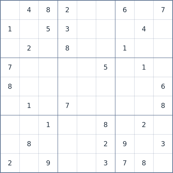 Sudoku #42026070509