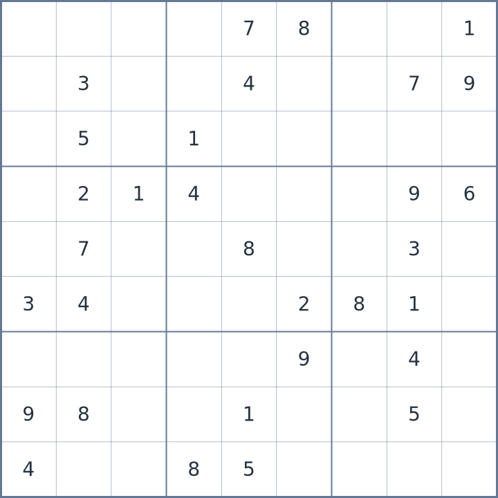 Sudoku #42026070510