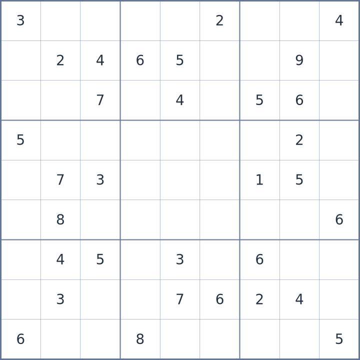 Sudoku #42026070609