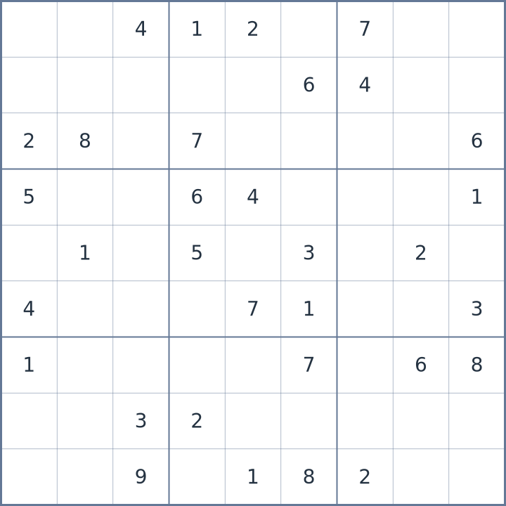 Sudoku #42026070703