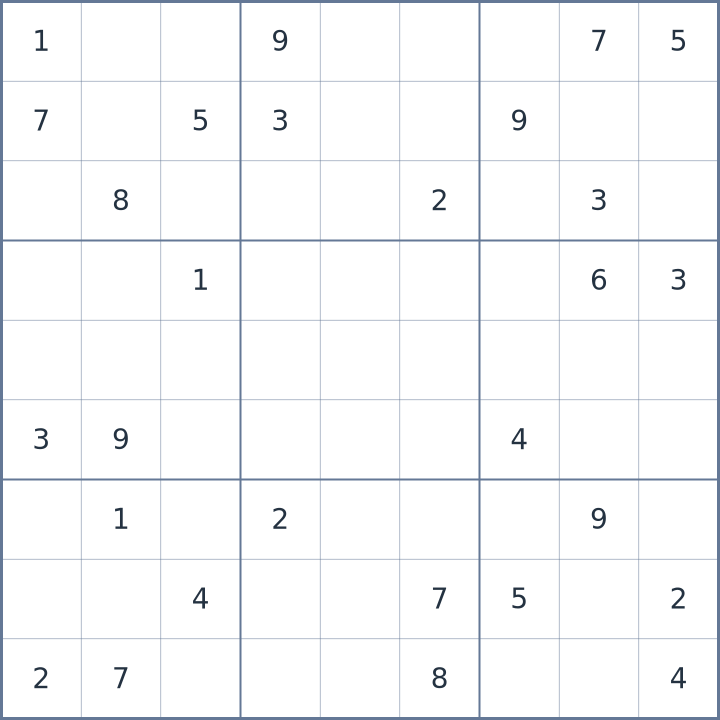 Sudoku #42026070704