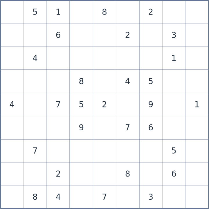 Sudoku #42026070705