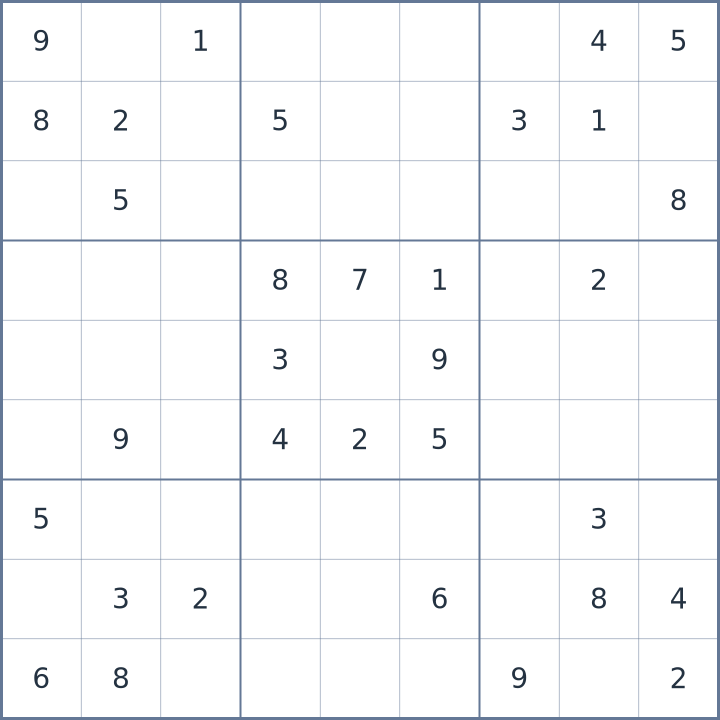 Sudoku #42026070706