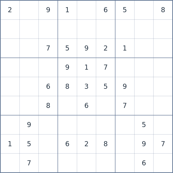 Sudoku #42026070805