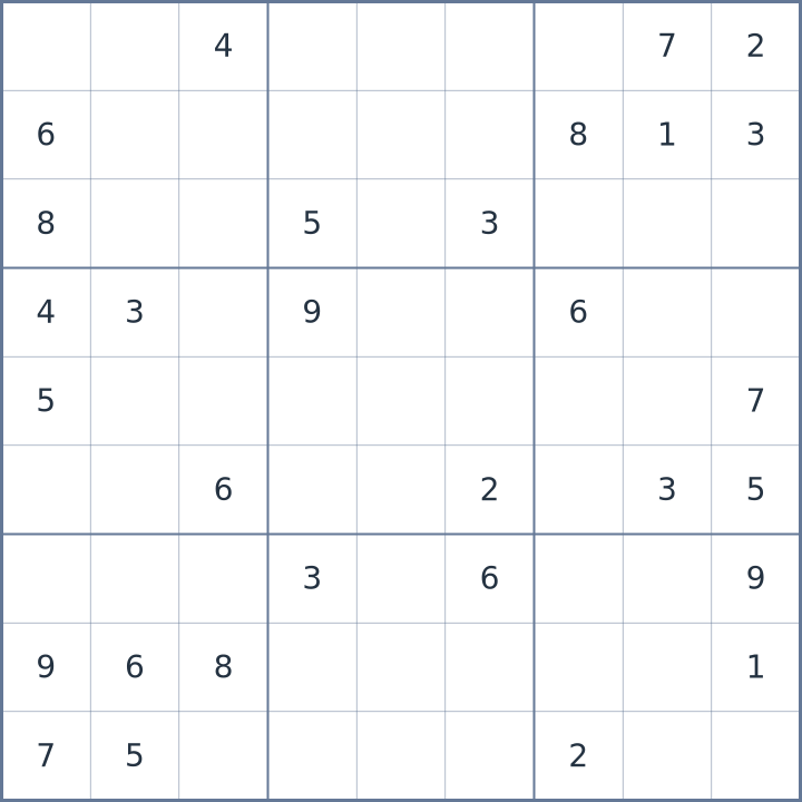 Sudoku #42026070807