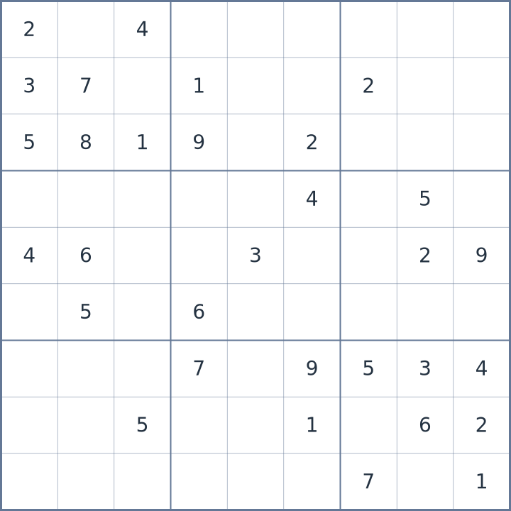 Sudoku #42026071104