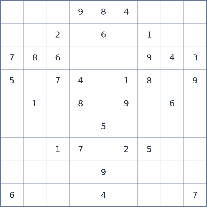 Sudoku #42026080501