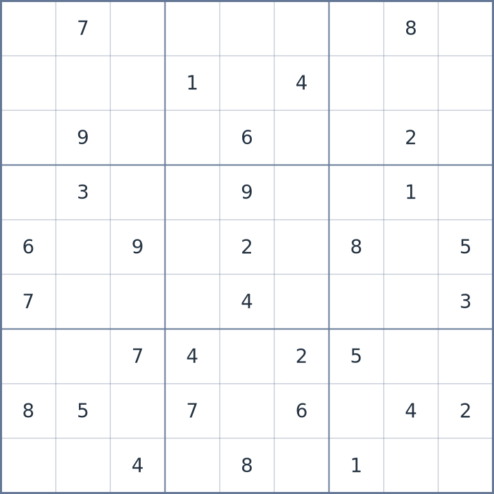 Sudoku #42026080608