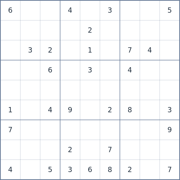 Sudoku #42026080707