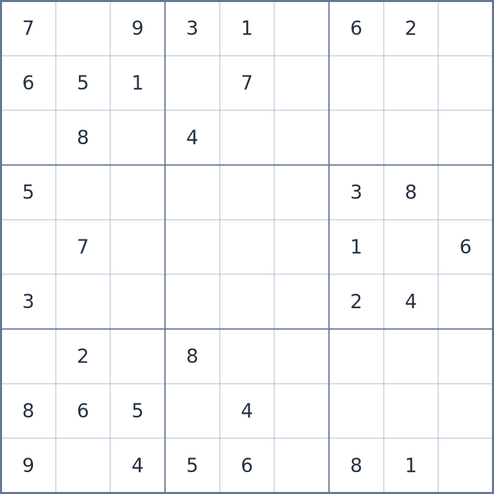 Sudoku #42026080710