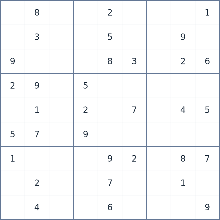 Sudoku #42026080802