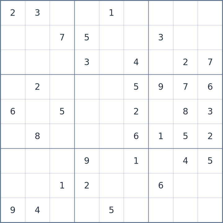 Sudoku #42026080805