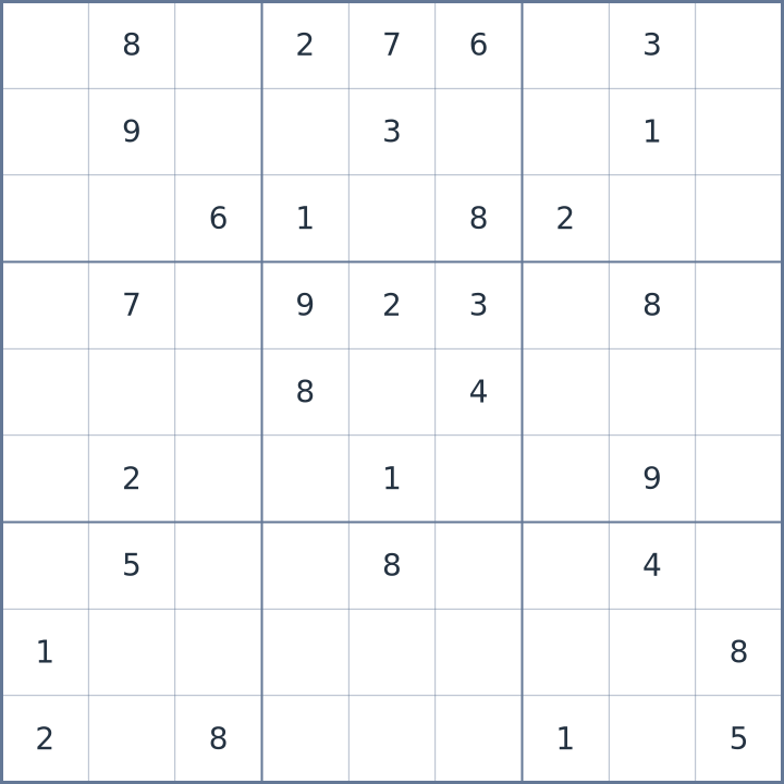 Sudoku #42026080807