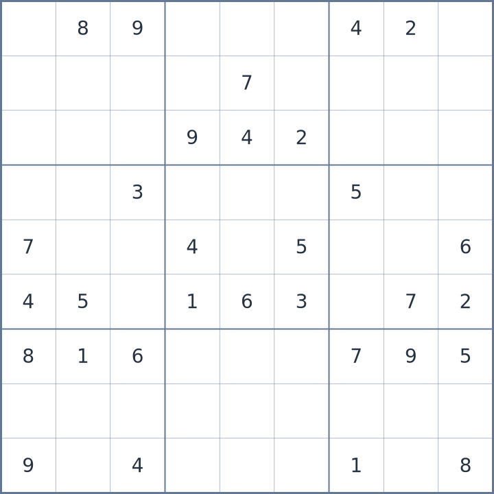 Sudoku #42026080907