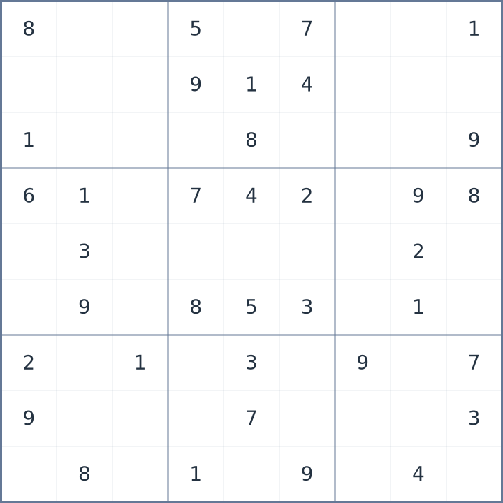Sudoku #42026081510