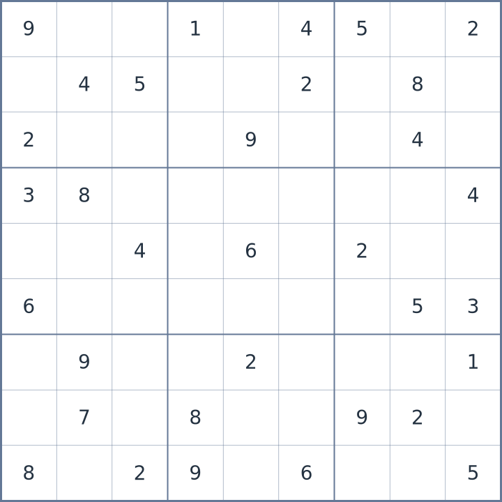 Sudoku #42026081607