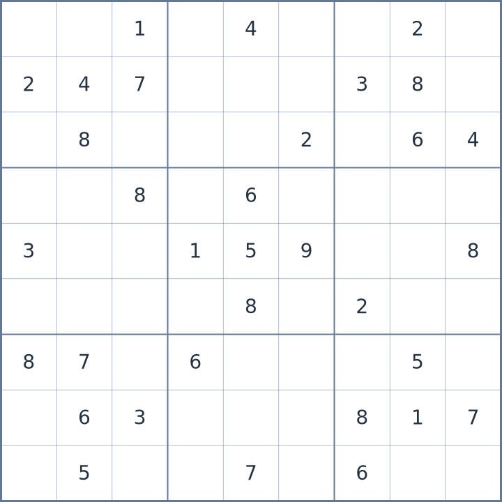 Sudoku #42026082407