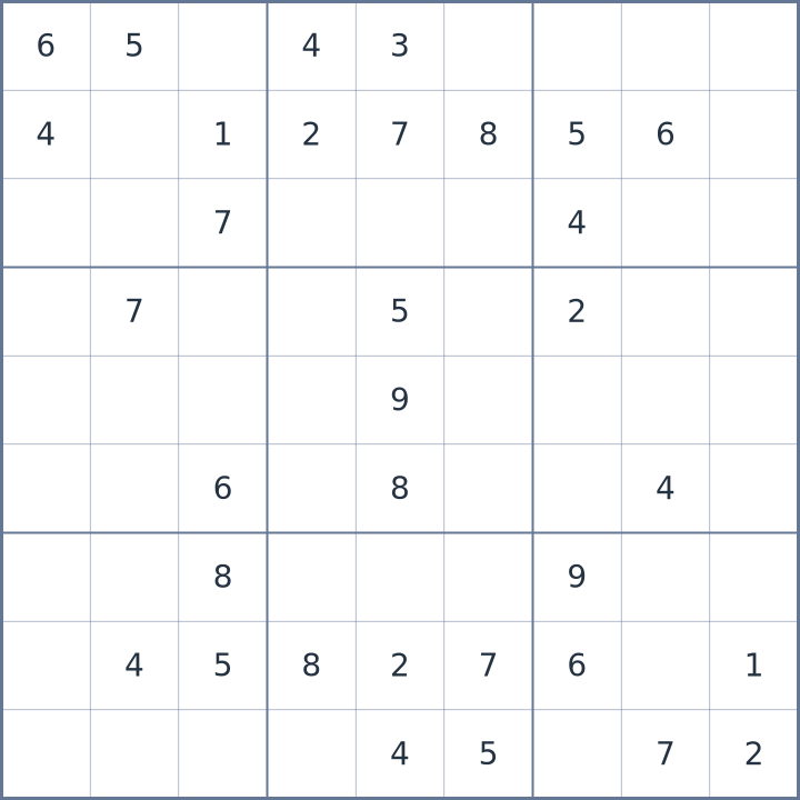 Sudoku #42026082701